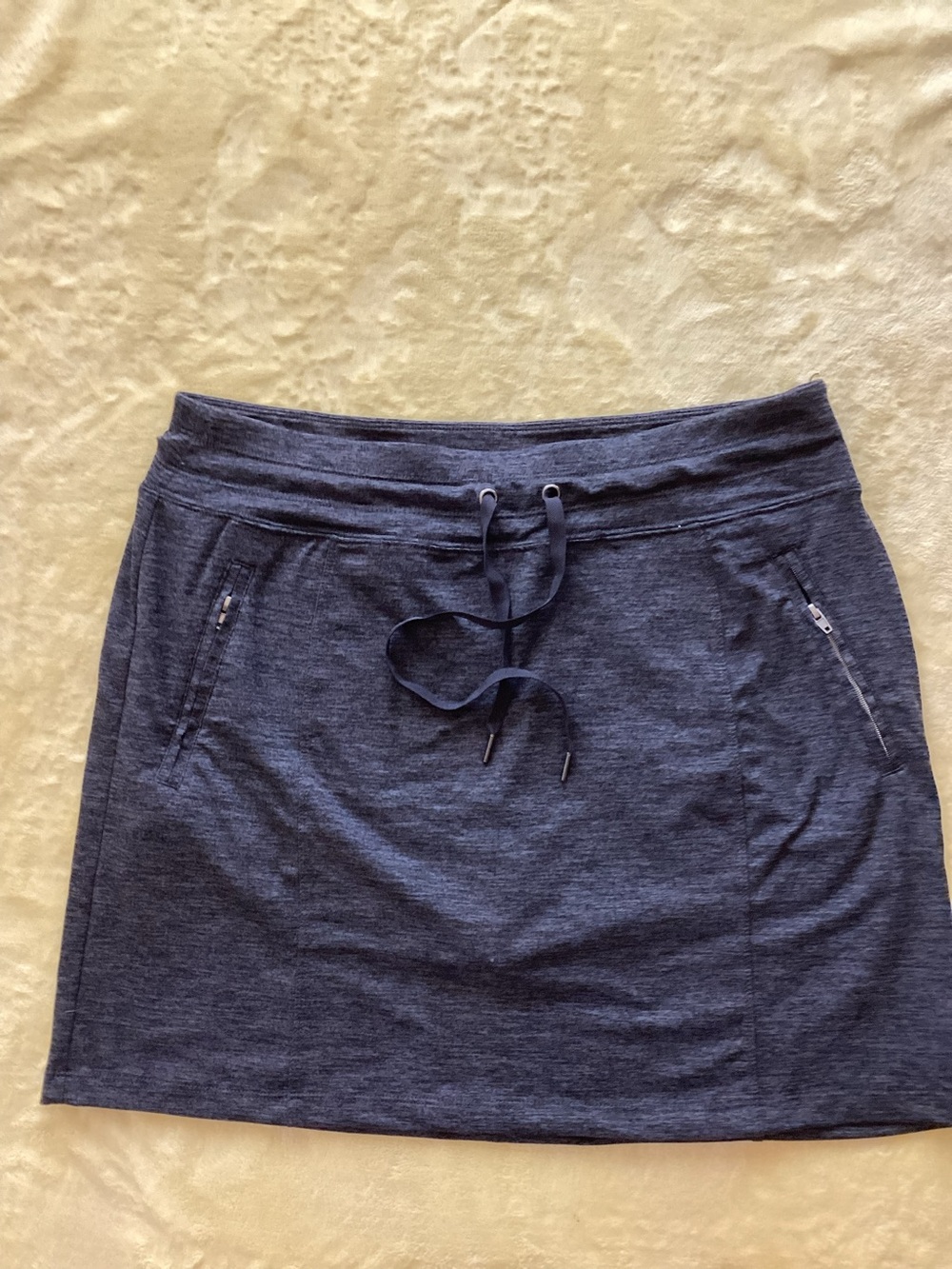 Women’s Casual Drawstring Skort - gray